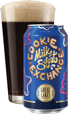 12oz-C Great Lakes Brewing Co. "Cookie Exchange" Milk Stout