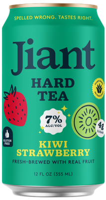 12oz-C Jiant "Strawberry Kiwi" Hard Tea