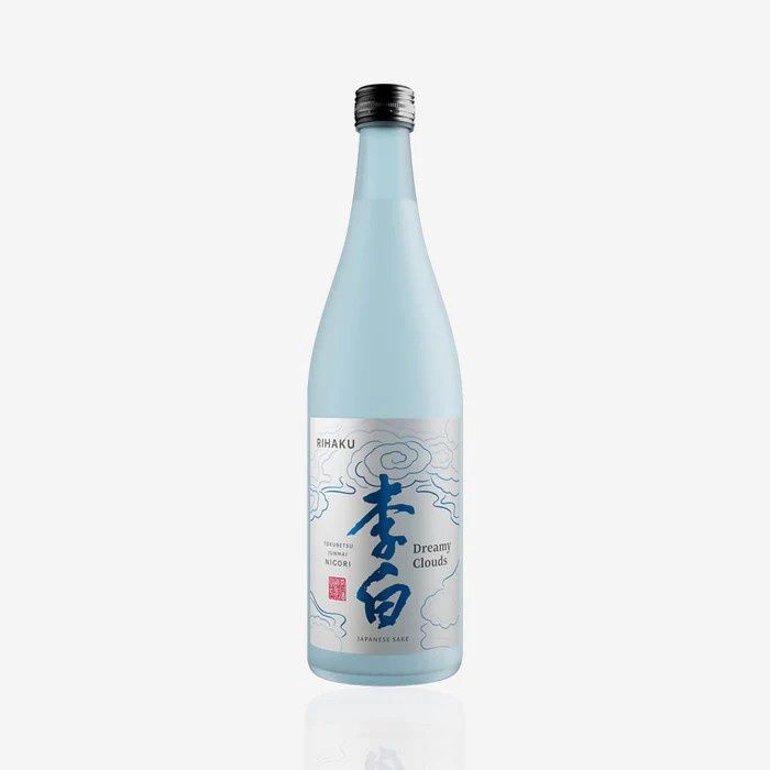 300mL-B Rihaku Dreamy Clouds Junmai Nigori Sake
