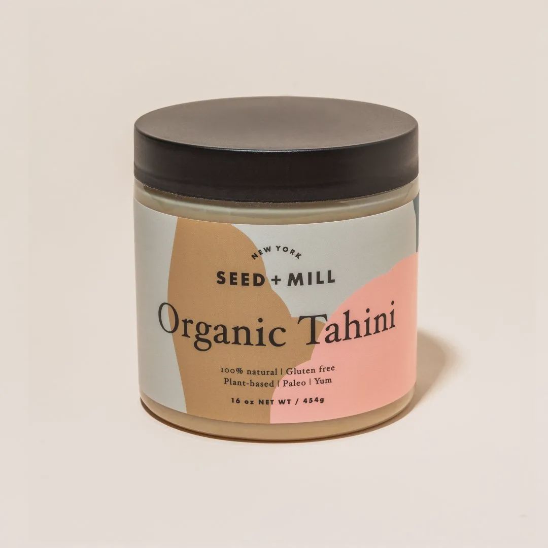 16oz Seed + Mill "Organic Tahini" Kosher Sesame Butter