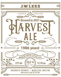 11.2oz-B J.W. Lees Harvest Ale 2021 (brewed with 1986 yeast)