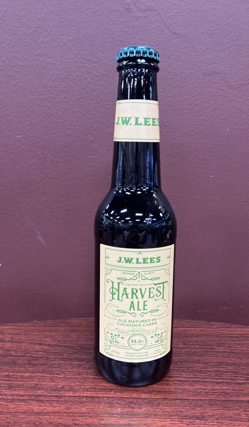 11.2oz-B J.W. Lee's Harvest Ale 2017 (Calvados Barrel Aged)