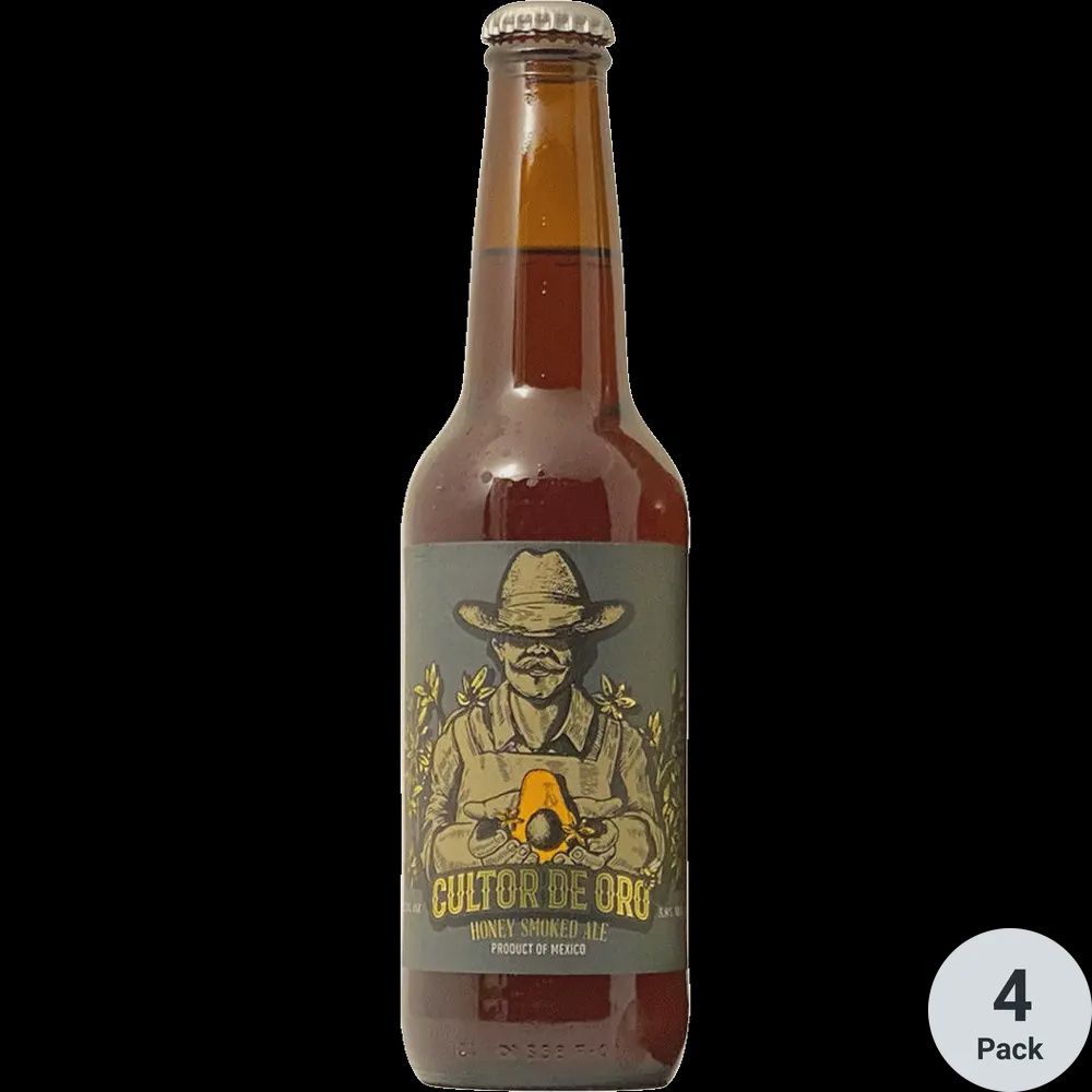 12oz-B Cerveceria La Bru "Cultor de Oro Honey Smoked Ale"