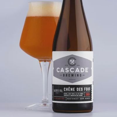 16.9-Oz Cascade Brewing "Chene Des Fous 2018"