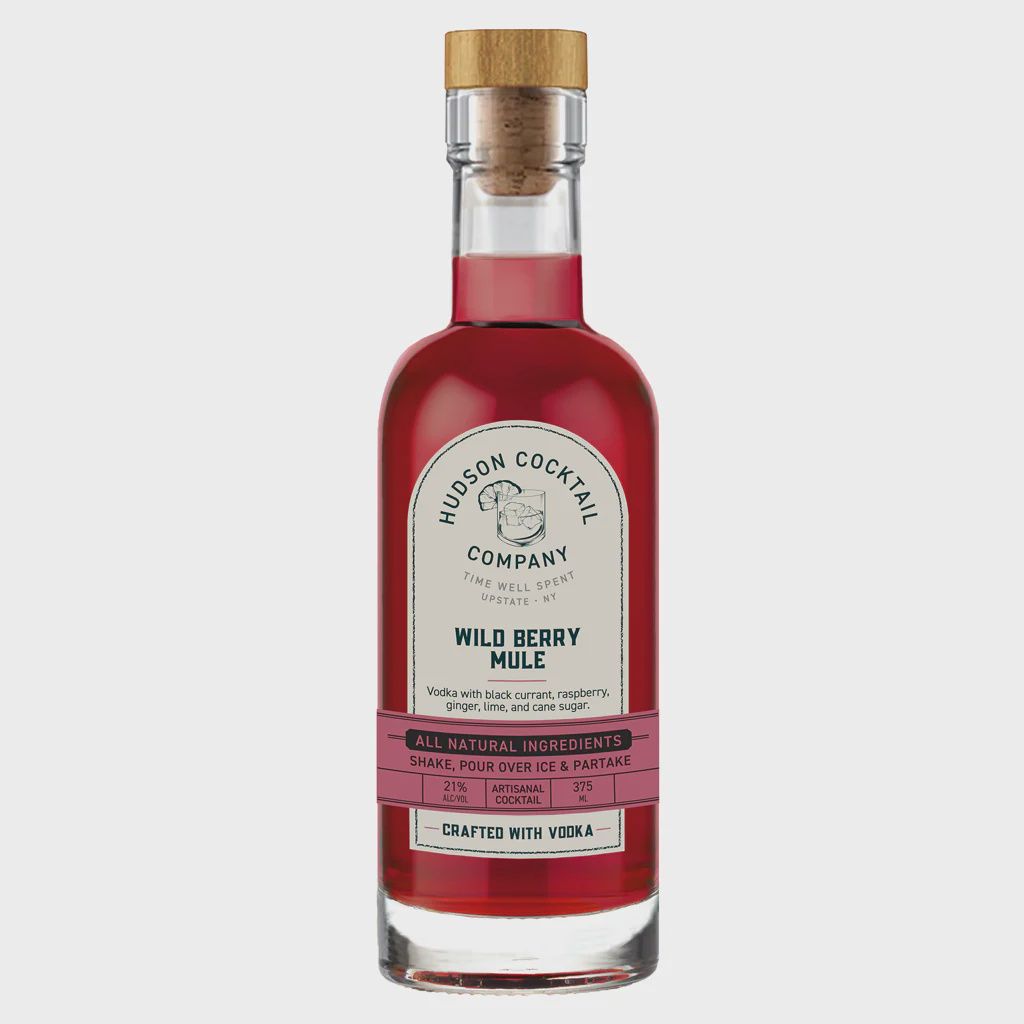 375mL Hudson Cocktail Wild Berry Mule