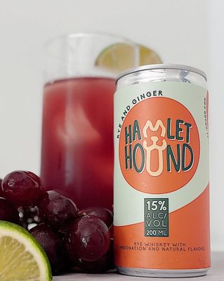 200mL Hamlet Hound Rye &amp; Ginger