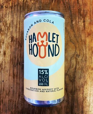 200mL Hamlet Hound Bourbon &amp; Cola