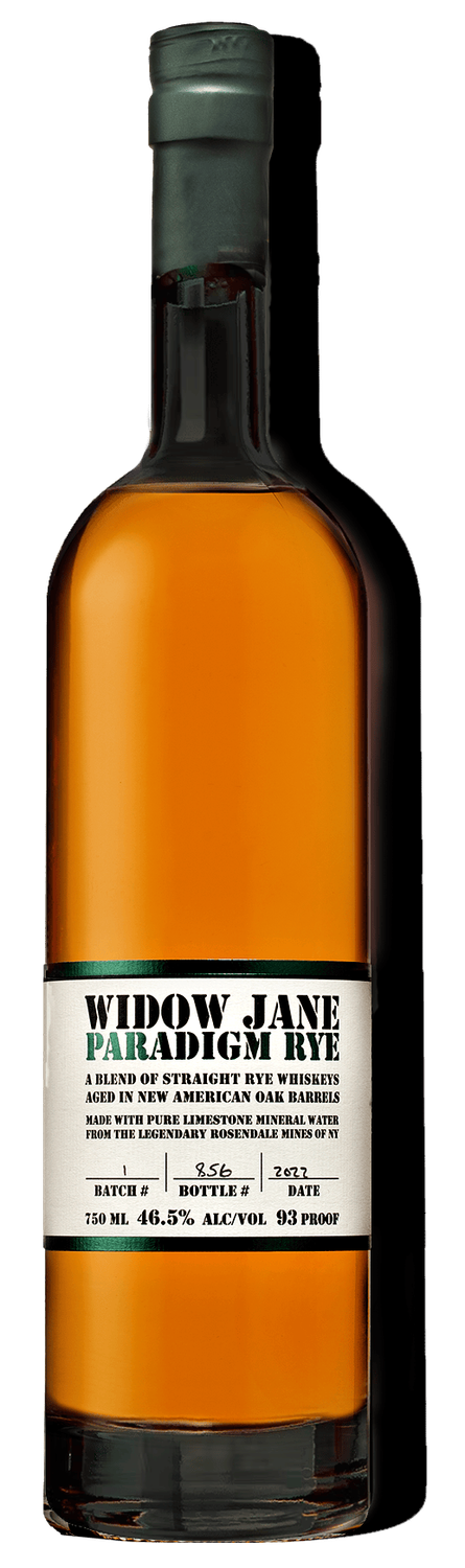 Widow Jane Paradigm Rye Whiskey 750mL
