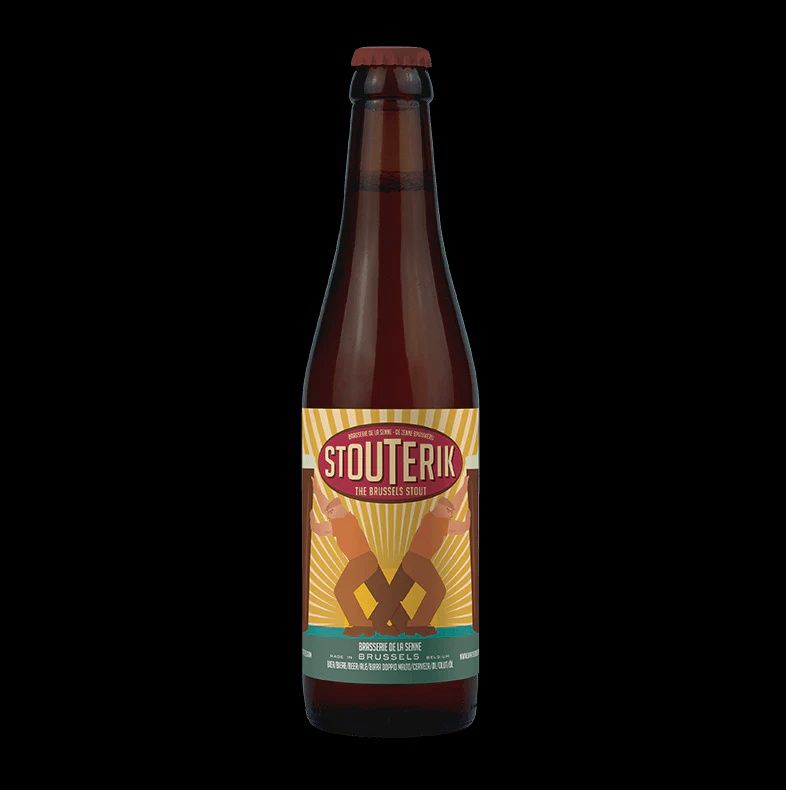 11.2oz-B De La Senne "Stouterik Stout"
