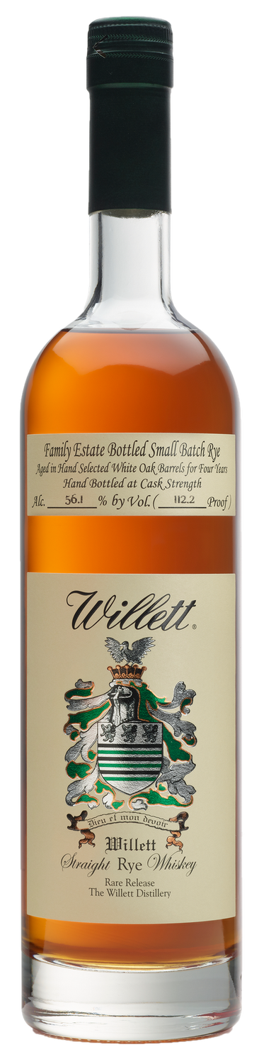 Willett "4 Year Rye" Whiskey 750mL