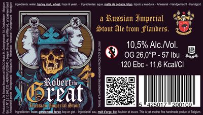 11.2oz-B De Struise Brouwers "Robert the Great"