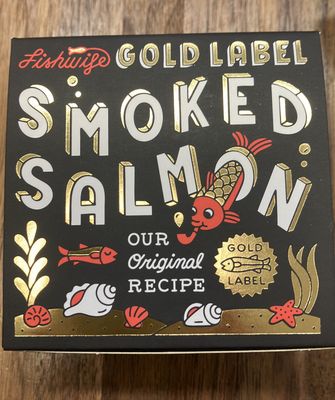 3.5oz Fishwife "Gold Label Smoked Salmon"