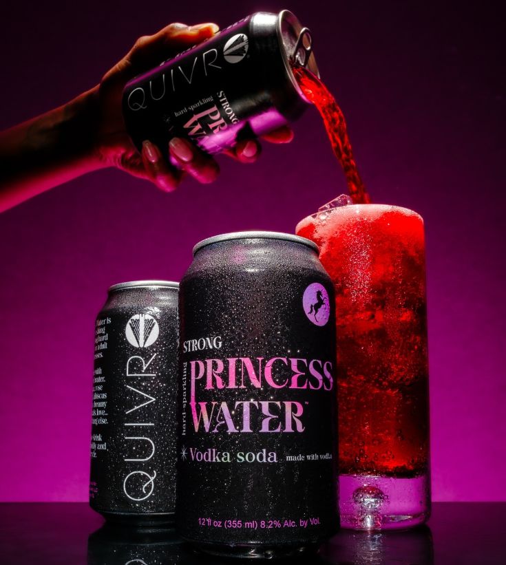 12oz-C Quivr "Princess Water Strong"