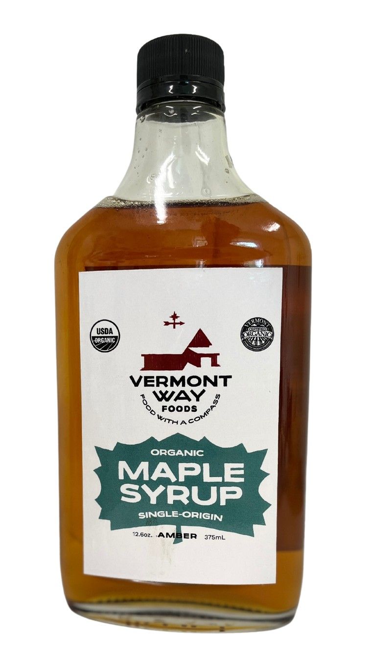 12oz Vermont Way Foods "Maple Syrup, Organic"