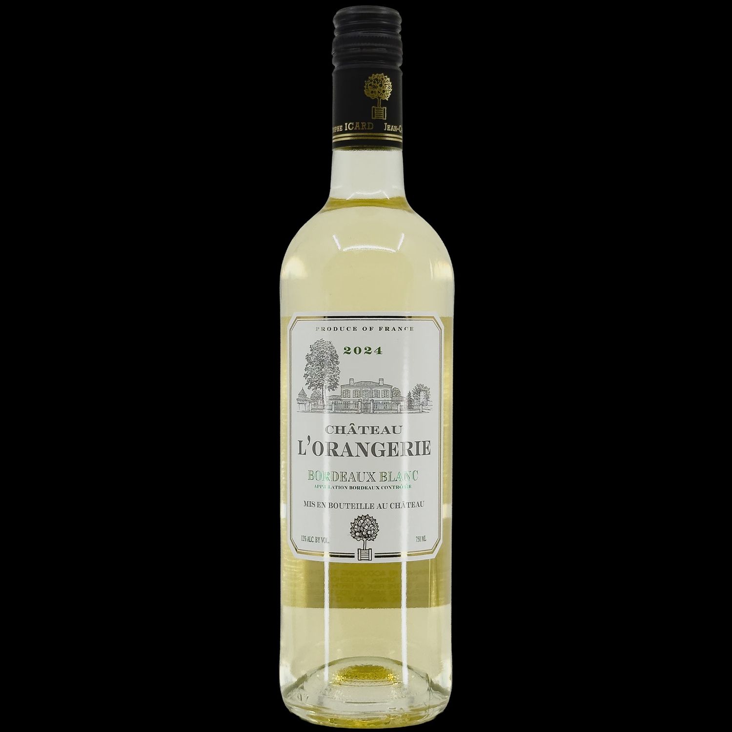 Chateau De L'Orangerie Bordeaux Blanc 750mL