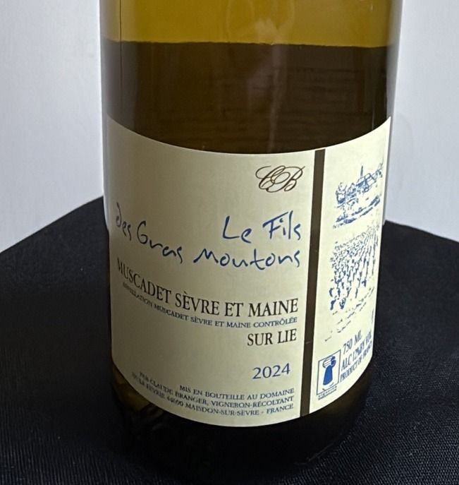 Domaine Claude Branger Le Fils Des Gras Moutons Muscadet Sevre-et-Maine Sur Lie 750mL