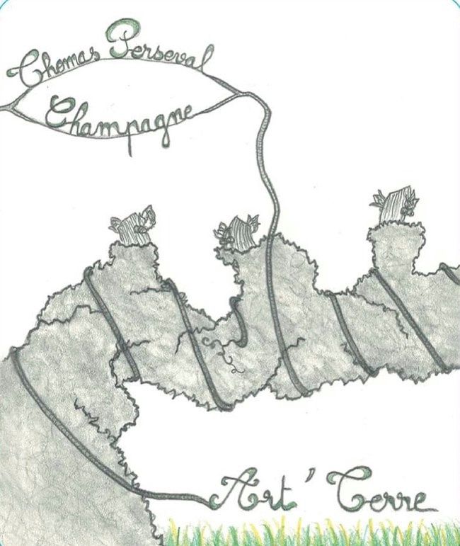 Thomas Perseval Art Terre NV Champagne 750ml