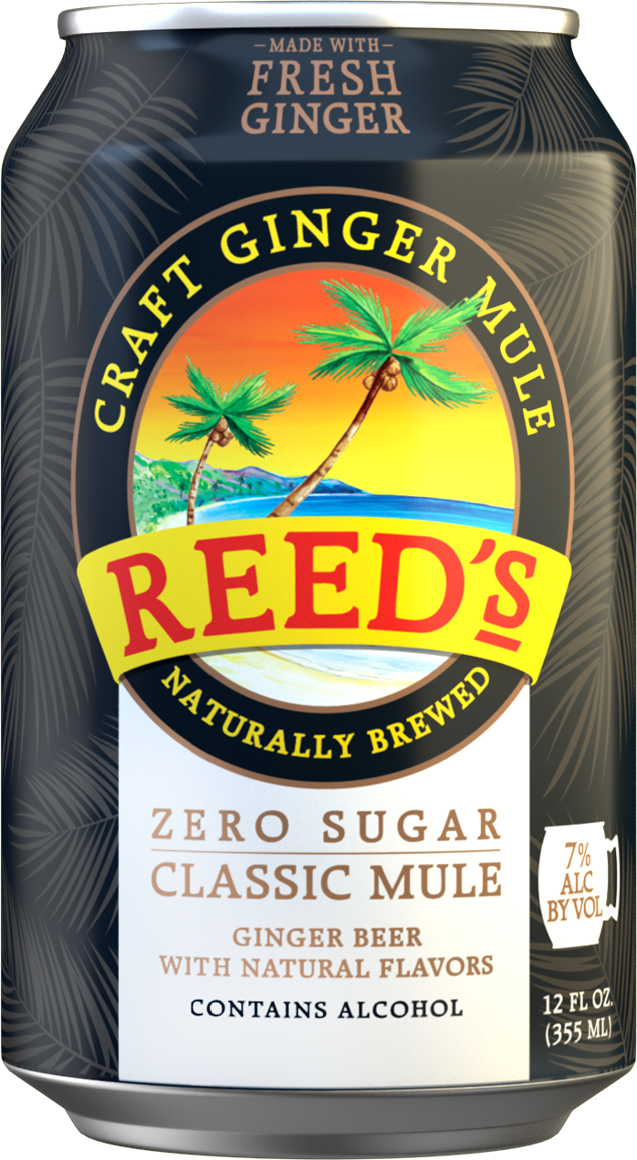 16oz-C Reed's Zero Sugar "Ginger Mule"
