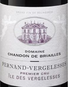 Chandon de Briailles Pernand 1er Les Vergelesses