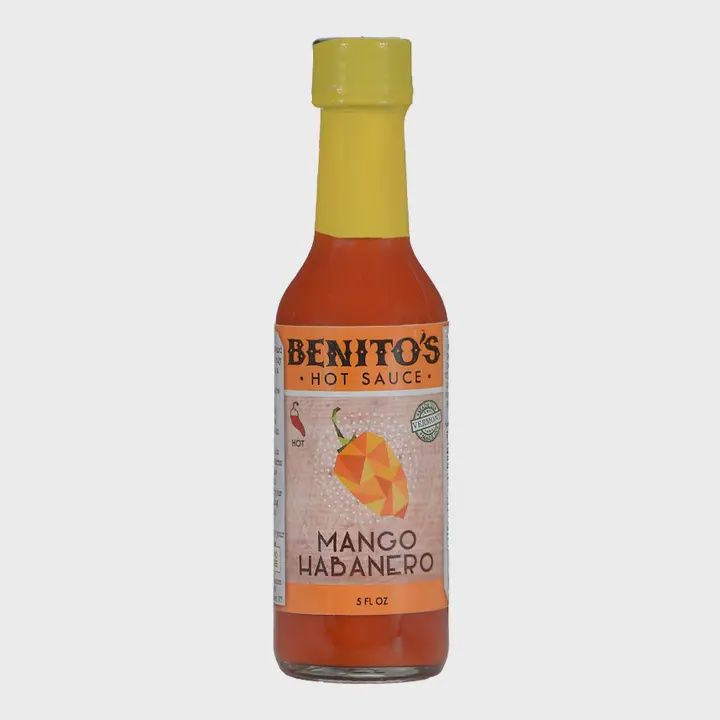 5oz Benito's Hot Sauce "Mango Habanero"
