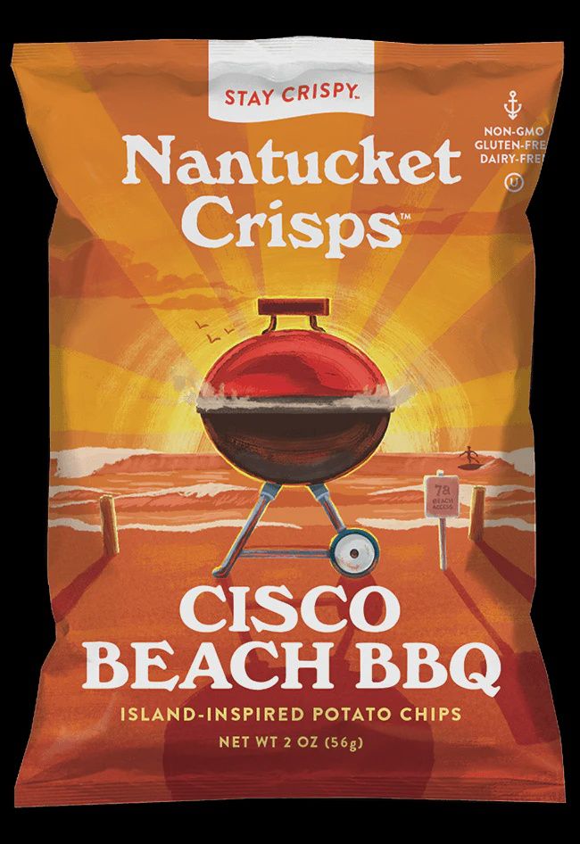 2oz Nantucket Crisps "Cisco Beach BBQ" Chips