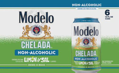 12oz-C Modelo "Chelada Limón y Sal" N/A Beer