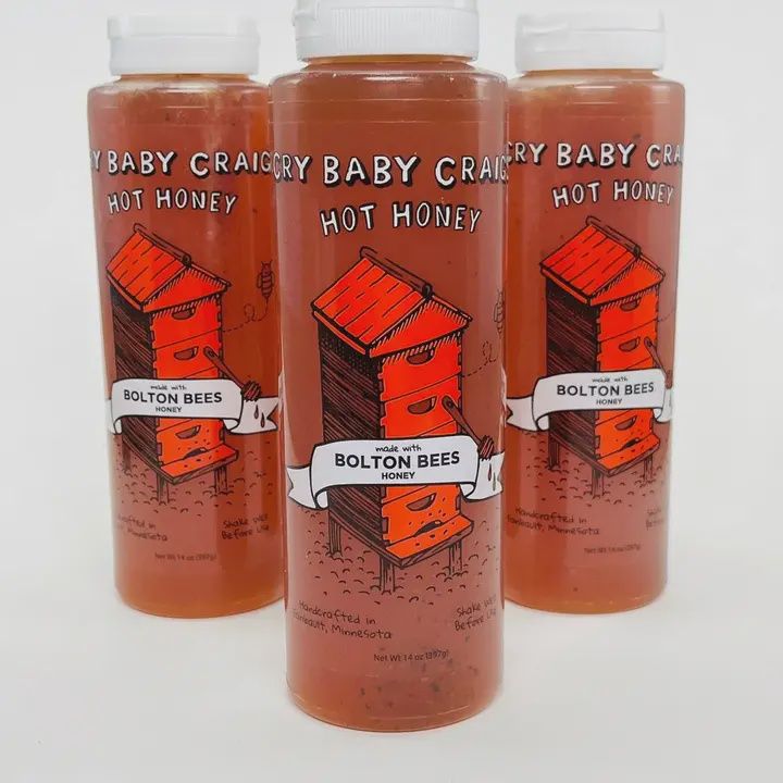 14oz Cry Baby Craig's x Bolton Bees "Hot Honey"