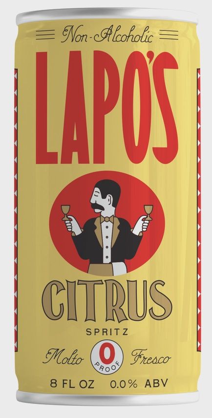8oz-C Lapo’s "Lapo's Non-Alcoholic Citrus Spritz"