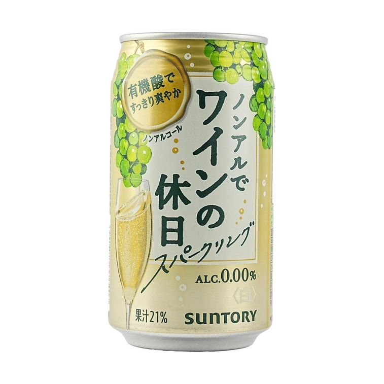 350ml Suntory Non-Alcoholic Sparkling White Wine