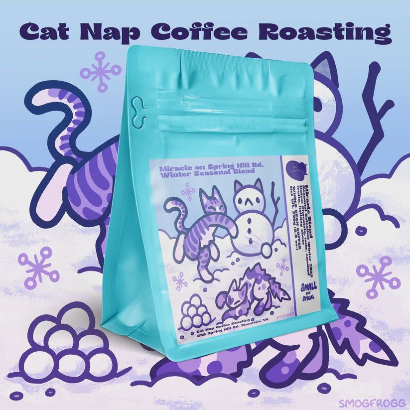 250g Cat Nap Coffee Roasting "Miracle Blend" Seasonal Selection - Winter