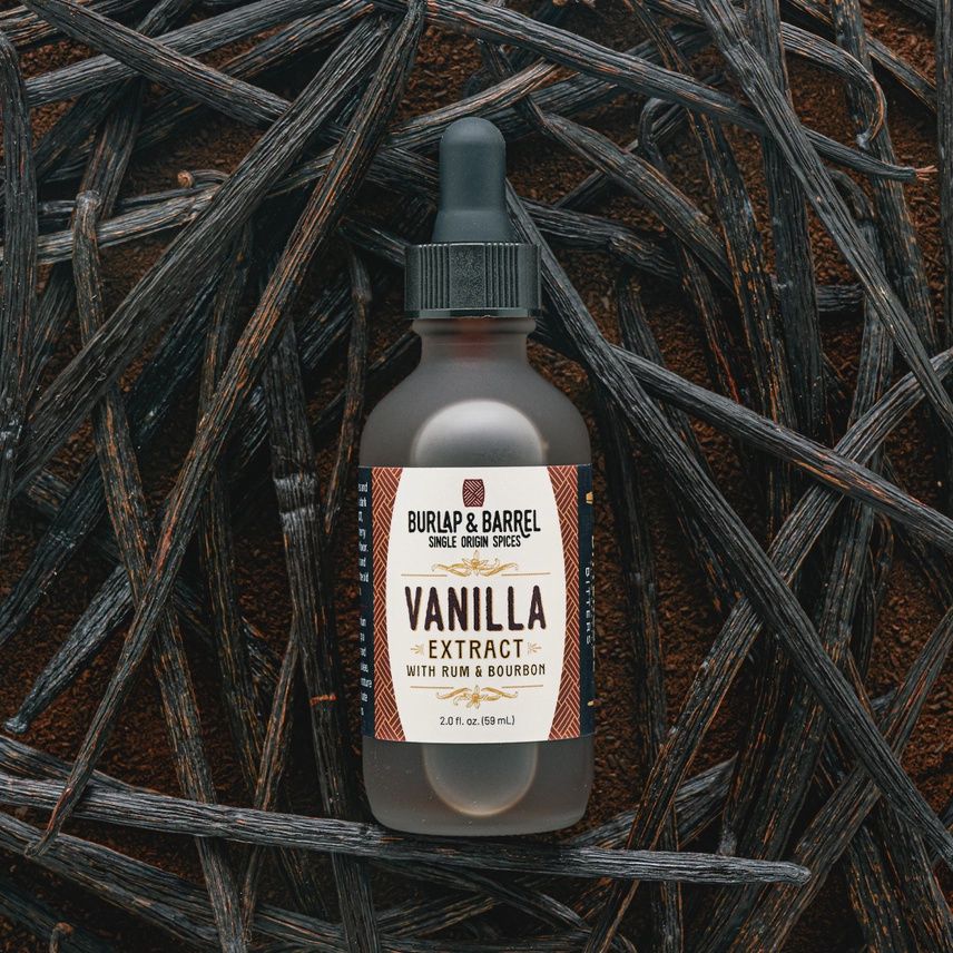 2oz Burlap &amp; Barrel x Bittercube "Vanilla Extract Dropper" Single Origin Extract