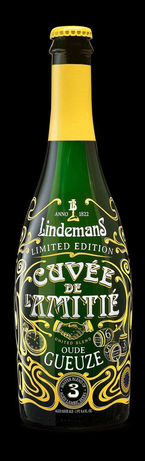 750mL-B  Lindemans "Oude Gueuze Cuvée de l’Amitié"