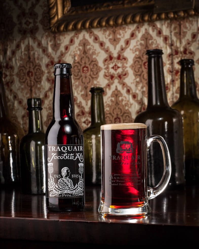 11.2oz-B Traquair House Brewery " Jacobite Ale"