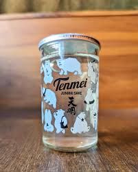 180mL-C Tenmei Panda Bear Cup Junmai Sake