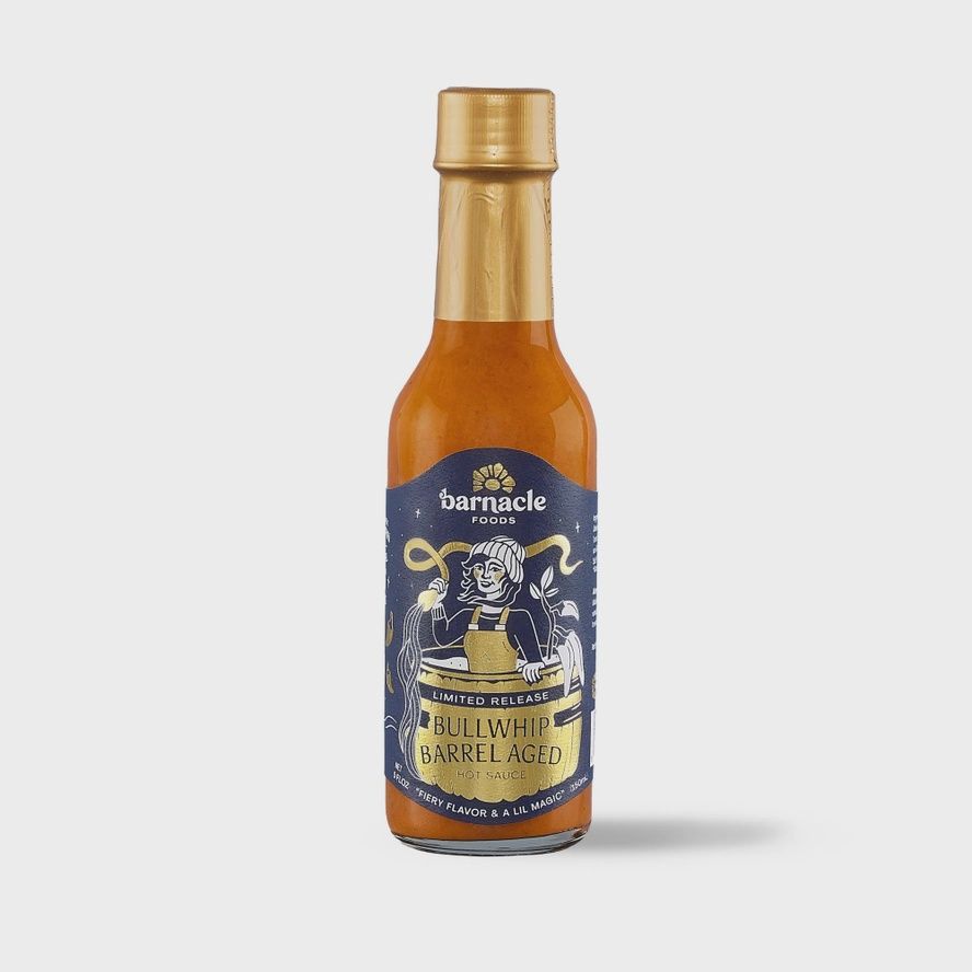 5.5oz Barnacle Foods "Bourbon Barrel-Aged Kelp Hot Sauce"