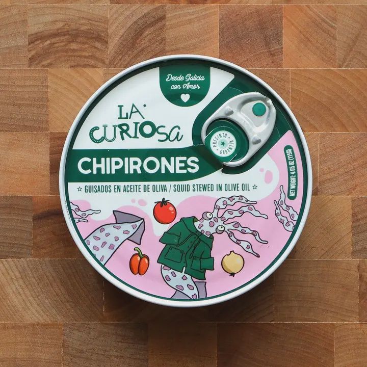 115g La Curiosa "Squids in Tomato &amp; White Wine Sauce"