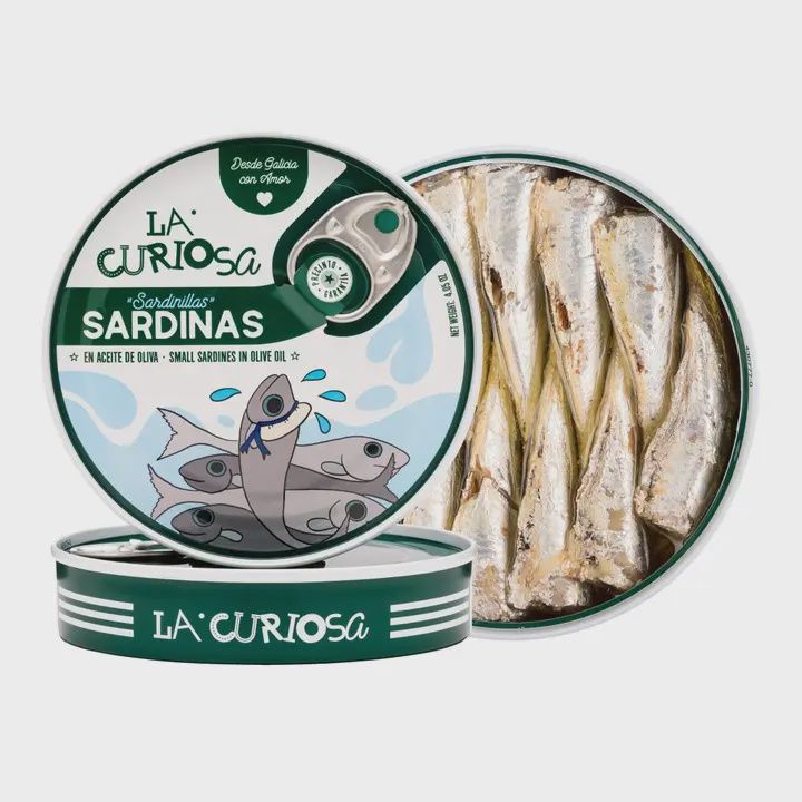 120g La Curiosa "Small Sardines in Olive Oil"