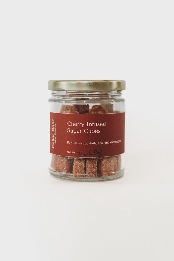 4oz Cellar Door Preserves "Cherry Infused Sugar Cubes"