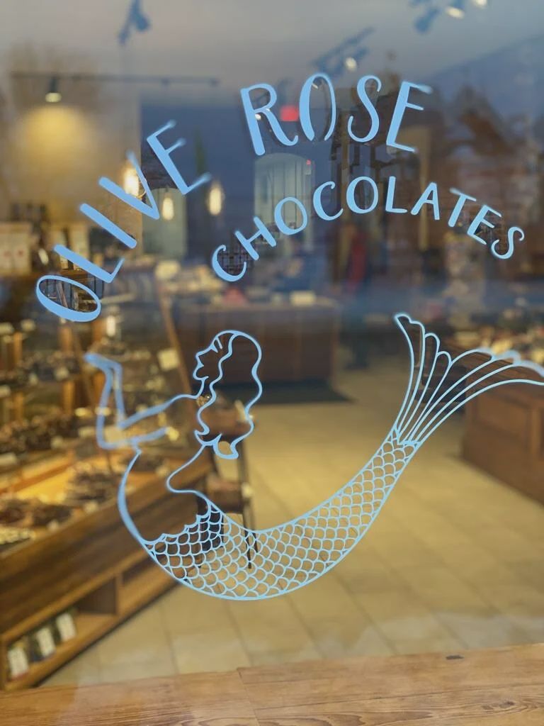 Olive Rose Chocolates "Dark Chocolate Bar w/ Krispie Rice &amp; Shio Salt"