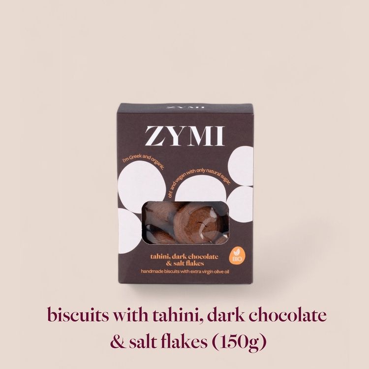 150g Zymi Cookies Tahini Dark Chocolate Sea Salt