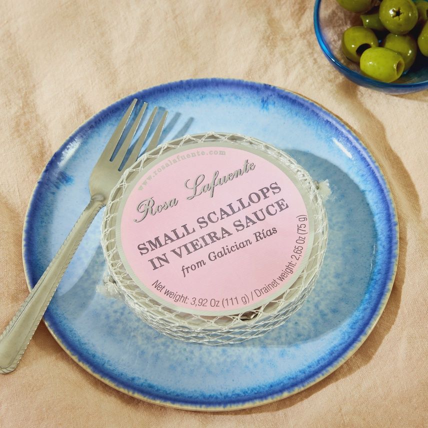 120g Rosa Lafuente "Small Scallops in Vieira Sauce"