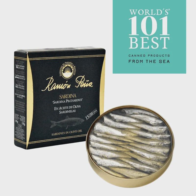 130g Ramón Peña "Small Sardines in EVOO" 15/20 pcs