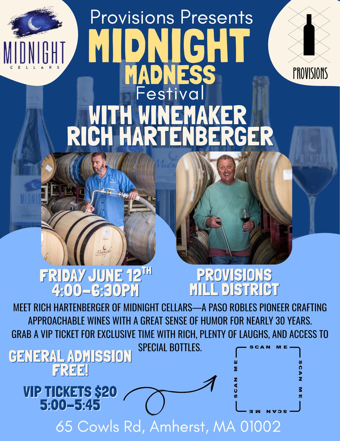VIP Ticket: Midnight Madness VIP Session - June 12th