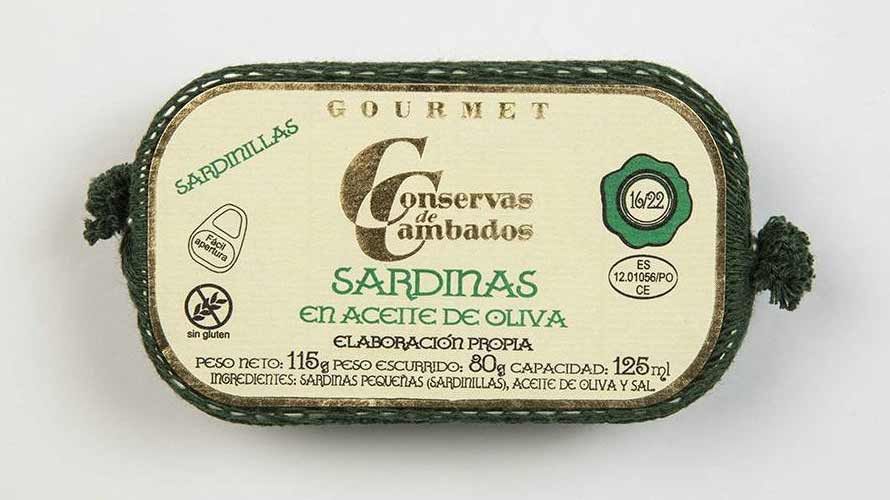 115g Conservas de Cambados "Small Sardines in Olive Oil" 16/22