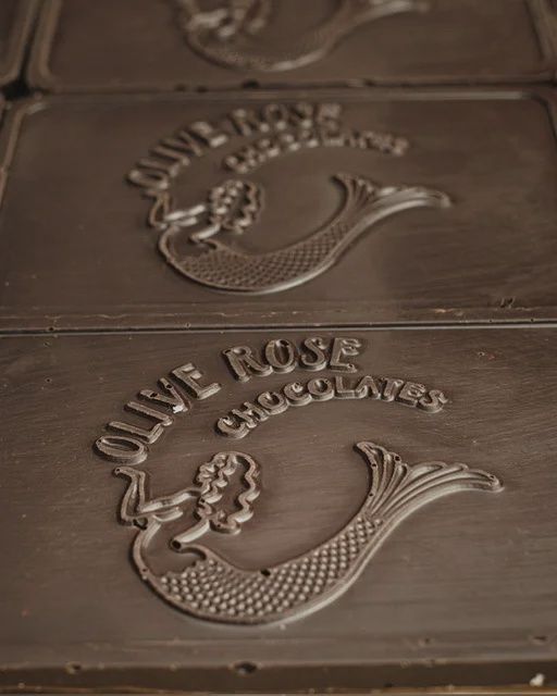 Olive Rose Chocolates "Salt &amp; Pepper" Chocolate Bar