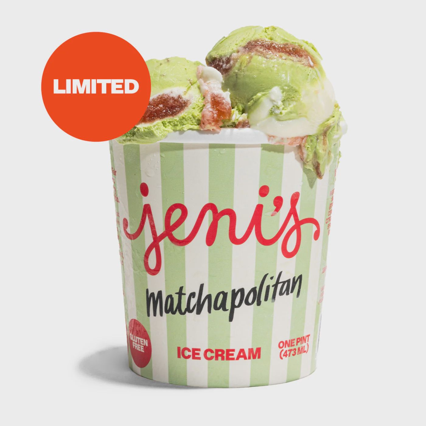 16oz Jeni's Ice Cream "Matchapolitan"