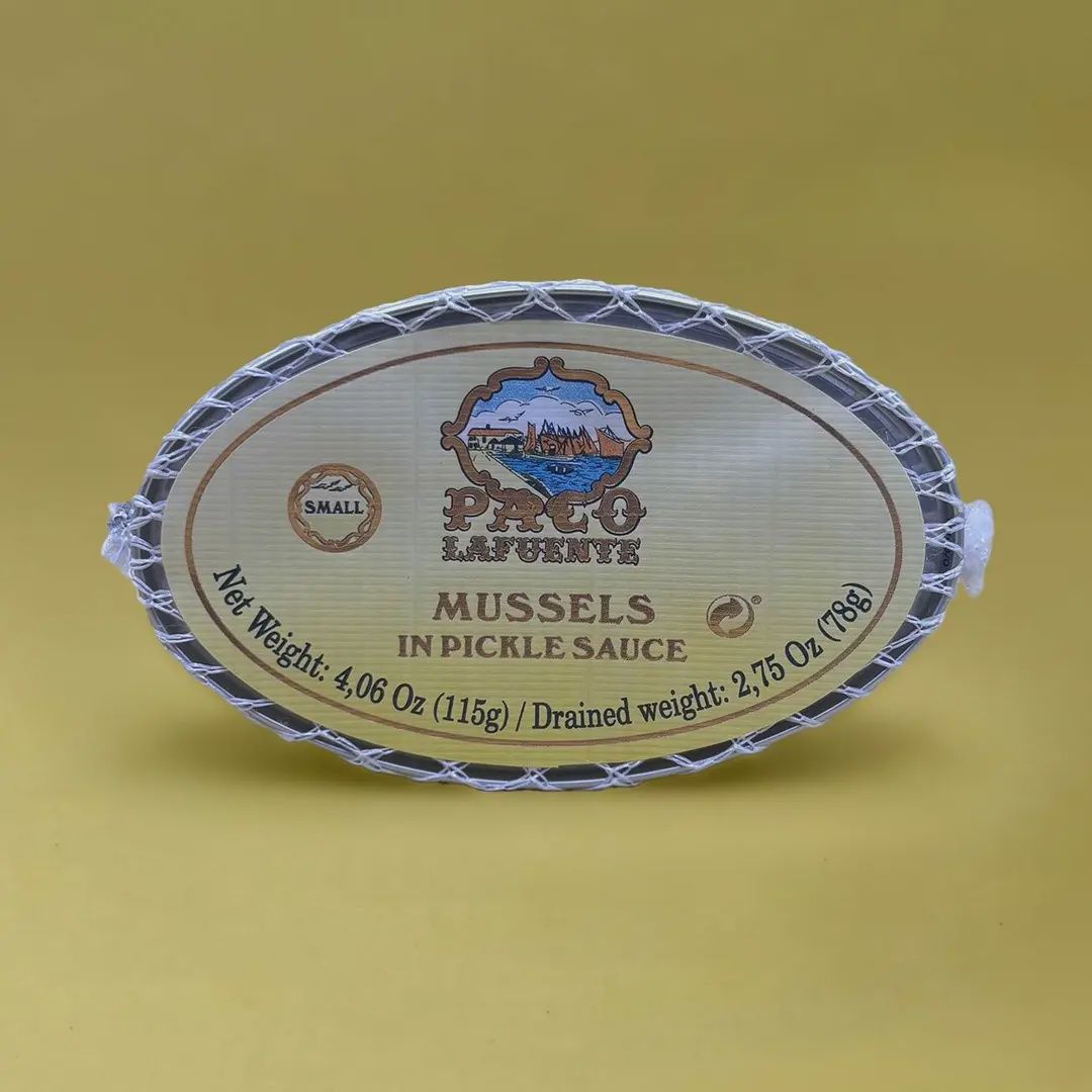115g Paco Lafuente "Mussels in Pickled Sauce"
