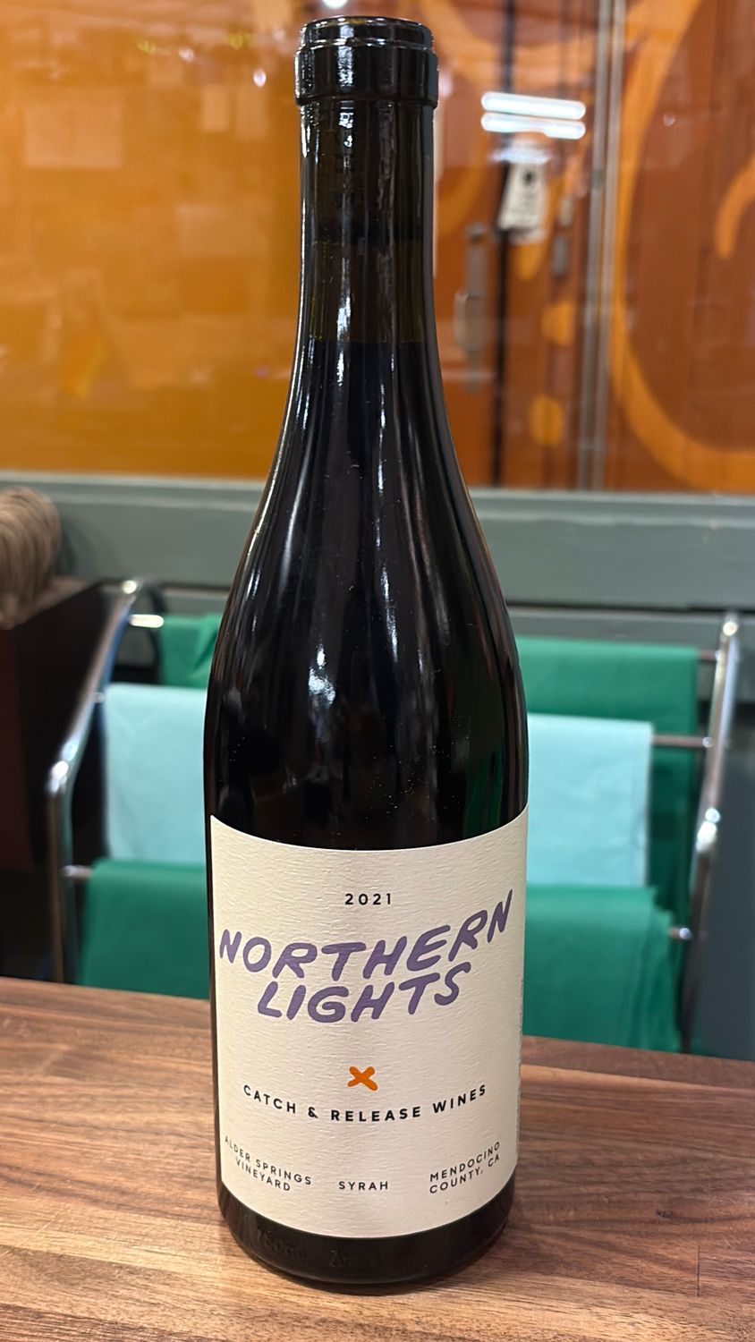 Catch &amp; Release Northern Lights Alder Springs Vineyard Syrah 750ml