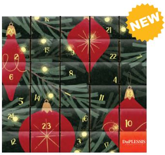 30ct Chocolaterie DuPlessis "Dark Chocolate Advent Calendar"