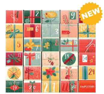 30ct Chocolaterie DuPlessis "Milk Chocolate Advent Calendar"
